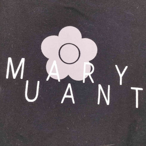 マリークワント MARY QUANT ロゴプリント クルーネックTシャツ レディース import:M