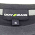 ダナキャランニューヨークジーンズ DKNY JEANS ロゴ ステッチ クルーネックTシャツ レディース import:S
