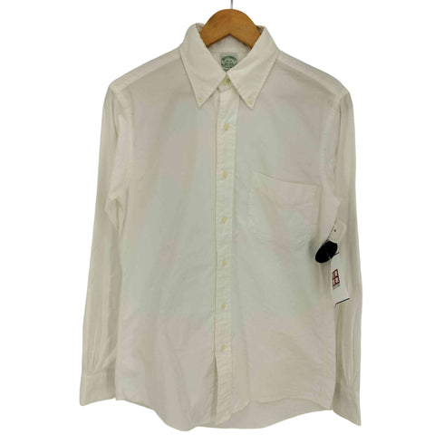 ブルックスブラザーズ BROOKS BROTHERS USA製 SUPIMA COTTON ボタンダウン 長袖シャツ メンズ 15-33