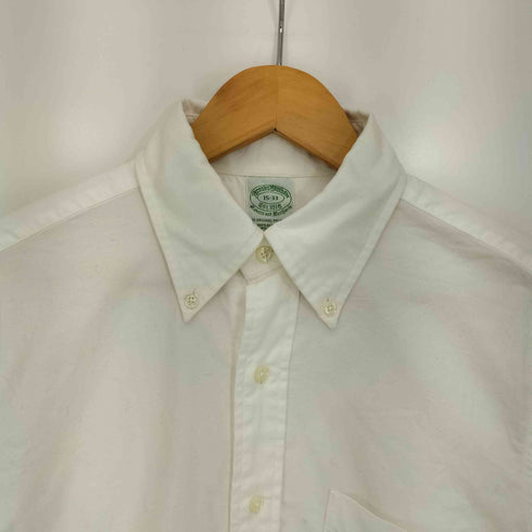 ブルックスブラザーズ BROOKS BROTHERS USA製 SUPIMA COTTON ボタンダウン 長袖シャツ メンズ 15-33