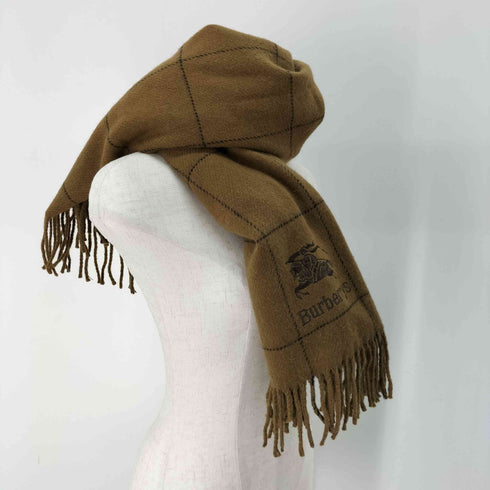 バーバリー BURBERRY ウール100 大判 チェック ストール メンズ 70cm/125cm