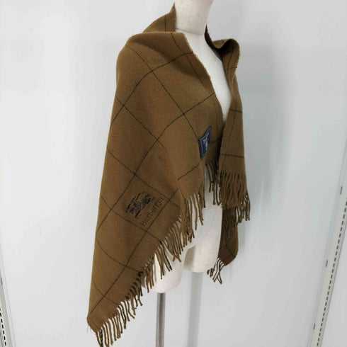 バーバリー BURBERRY ウール100 大判 チェック ストール メンズ 70cm/125cm