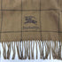 バーバリー BURBERRY ウール100 大判 チェック ストール メンズ 70cm/125cm