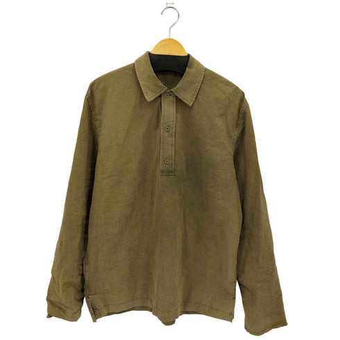 ザラ ZARA Washed Cotton Pullover Shirt トップス メンズ M