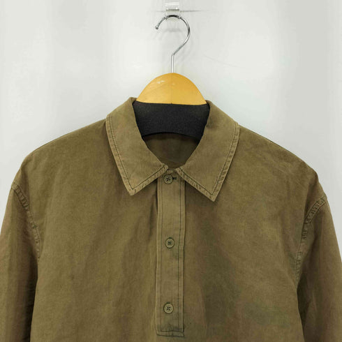 ザラ ZARA Washed Cotton Pullover Shirt トップス メンズ M