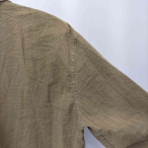 ザラ ZARA Washed Cotton Pullover Shirt トップス メンズ M