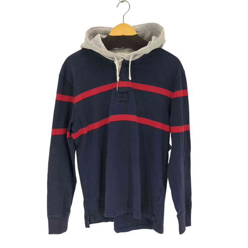 ジェイクルー J.CREW Knit Goods ハーフボタンプルオーバーパーカー メンズ JPN:M