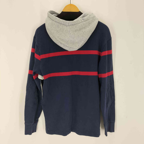 ジェイクルー J.CREW Knit Goods ハーフボタンプルオーバーパーカー メンズ JPN:M