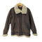 アルファインダストリーズ ALPHA INDUSTRIES フェイクムートン B-3 フライトジャケット メンズ import:L
