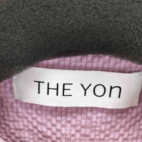 THE YON タックハーフスリーブシアサッカークロップドシャツ レディース FREE