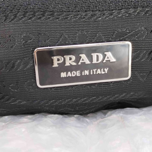 プラダ PRADA レザーハンド ナイロンバッグ レディース
