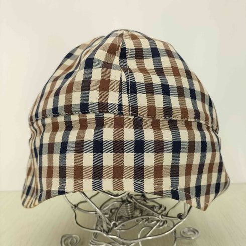 アクアスキュータム AQUASCUTUM Club check ear flap cap クラブチェック イヤーフラップキャップ メンズ 58cm