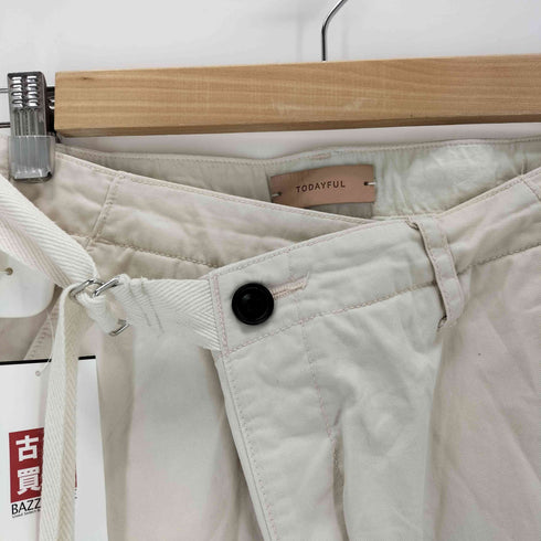 トゥデイフル TODAYFUL Wrap Chino Pants Wラップチノパンツ レディース 36