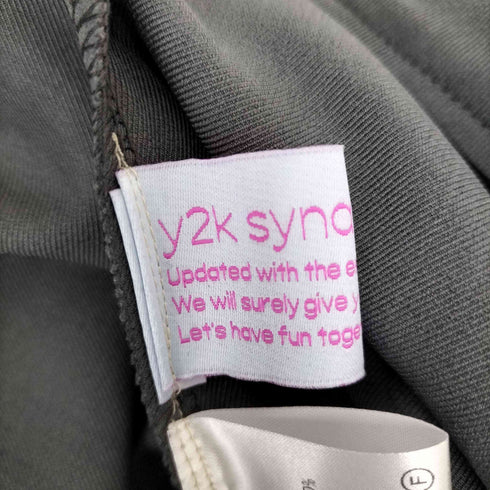y2k synapse factory ポケットデザインレイヤードスラックス レディース JPN:M