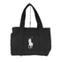 ポロラルフローレン POLO RALPH LAUREN School Tote Medium ビッグポ二ー キャンバス トートバッグ レディース