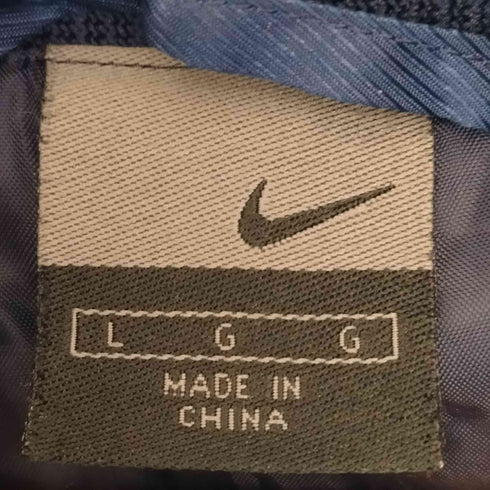 ナイキ NIKE 00s グレータグ 2way スウッシュ刺繍 フーデット 中綿ジャケット メンズ import:L