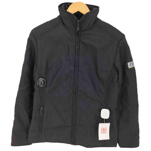 ポロジーンズカンパニーラルフローレン POLO JEANS COMPANY RALPH LAUREN 90-00s Y2K シェイプベルト 背面切替 ハイネック 中綿ブルゾン レディース import:M