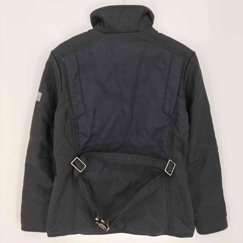 ポロジーンズカンパニーラルフローレン POLO JEANS COMPANY RALPH LAUREN 90-00s Y2K シェイプベルト 背面切替 ハイネック 中綿ブルゾン レディース import:M