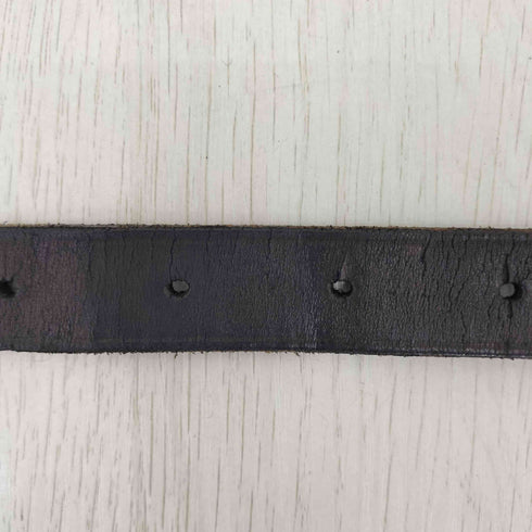 グッドイナフ GOODENOUGH 90-00s HEXAGON LEATHER BELT ヘキサゴン バックルレザーベルト メンズ