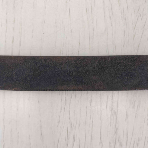 グッドイナフ GOODENOUGH 90-00s HEXAGON LEATHER BELT ヘキサゴン バックルレザーベルト メンズ