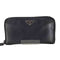 プラダ PRADA ロゴプレート レザー 長財布 レディース