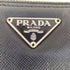 プラダ PRADA ロゴプレート レザー 長財布 レディース