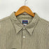 NORTH CREST 90-00S オーバーサイズ ラインデザイン チェックシャツ メンズ import:XXL