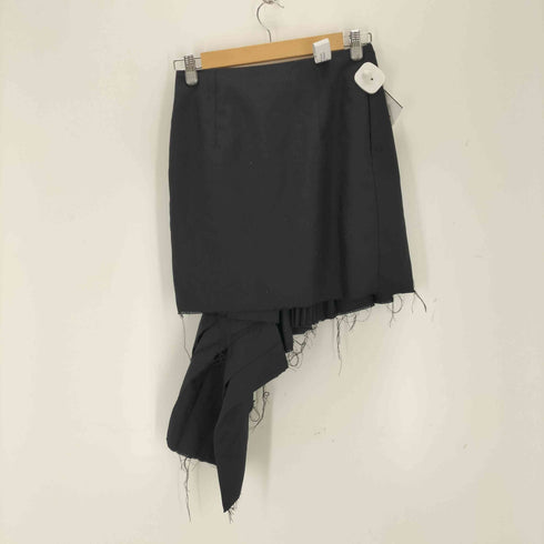 エイチアンドエム H&M アシンメトリープリーツフレアスカート レディース 36