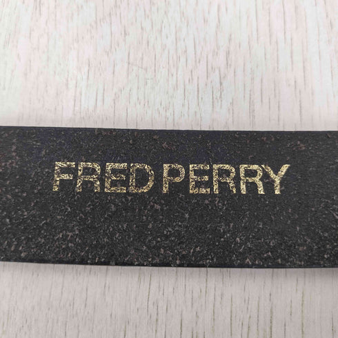 フレッドペリー FRED PERRY レザーベルト メンズ