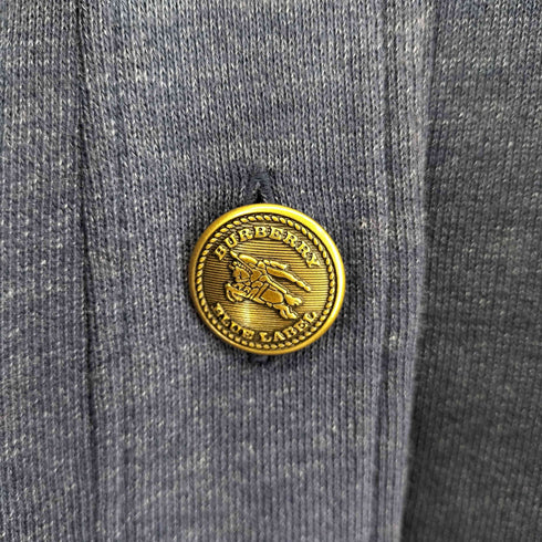 バーバリーブルーレーベル BURBERRY BLUE LABEL 金ボタン ポンチョ レディース 38