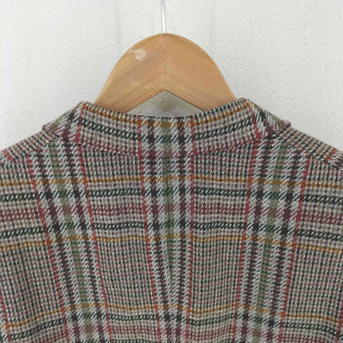 エルメネジルドゼニア Ermenegildo Zegna イタリア製 チェック2Bテーラードジャケット レディース