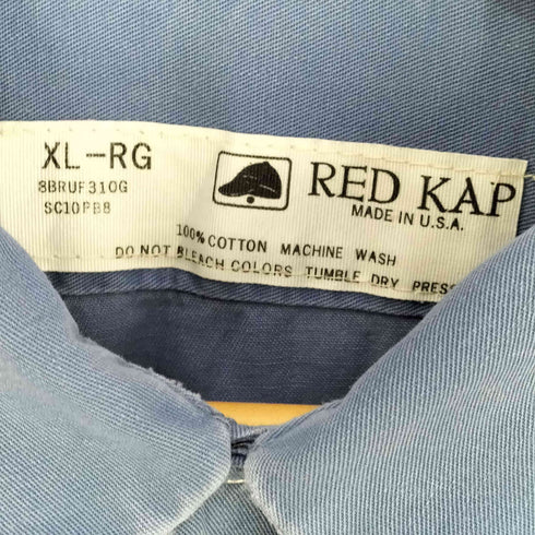 レッドキャップ RED KAP USA製 L/S ワークシャツ メンズ import:XL