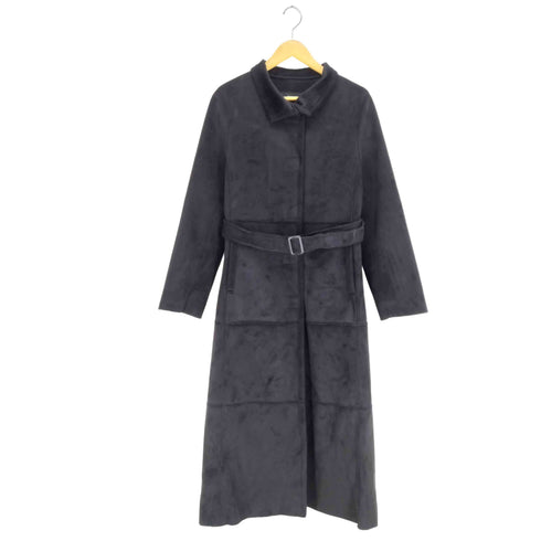 コムサイズム COMME CA ISM フェイクムートン ロングコート レディース JPN:M