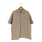 BATCK BAY レーヨン ポリ エンボス S/S レギュラーカラーシャツ メンズ import:XL