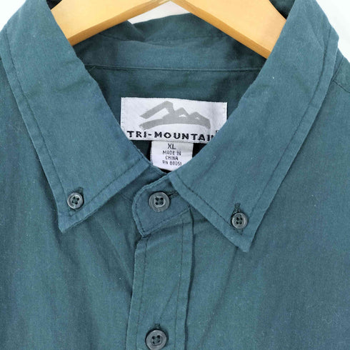 トライマウンテン TRI-MOUNTAIN 肩ポケ BD S/S シャツ メンズ import:XL