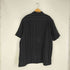 ハガークロージング HAGGAR マルチストライプ S/S レギュラーカラー シャツ メンズ 2XLT