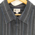 ハガークロージング HAGGAR マルチストライプ S/S レギュラーカラー シャツ メンズ 2XLT