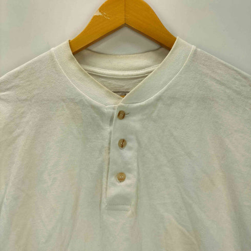 UNION LINE UFCW USA製 ヘンリーネック L/S カットソー Tシャツ メンズ import:XL