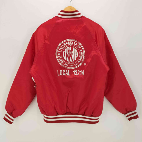 90S USA製 WINDJAMMER USWA スタジアム ジャンパー メンズ import:L