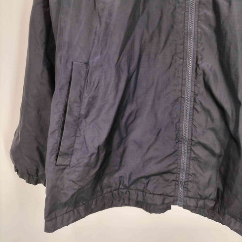 ディッキーズ Dickies 00S 裏地フリース 企業ロゴ 刺繍 リップストップ フーデット ナイロン ジャケット メンズ 3XL