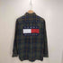 トミーヒルフィガー TOMMY HILFIGER フロントポケット ロゴ刺繍 チェック ボタンダウン長袖シャツ メンズ import:M