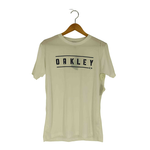 オークリー OAKLEY ロゴプリント トレーニング Tシャツ メンズ import:M