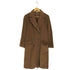 ケーティーキヨコタカセ K.T KIYOKO TAKASE CASHMERE&WOOL カシミヤ混 ダブル チェスターコート レディース JPN:M