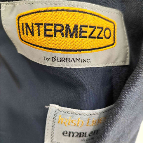 インターメッツォ INTERMEZZO Irish Linen リネン100% 背抜き 2Bテーラードジャケット メンズ JPN:S