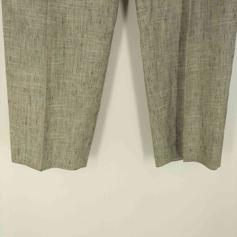 ダックス DAKS インタック 2タック リネンスラックスパンツ メンズ JPN:84-94
