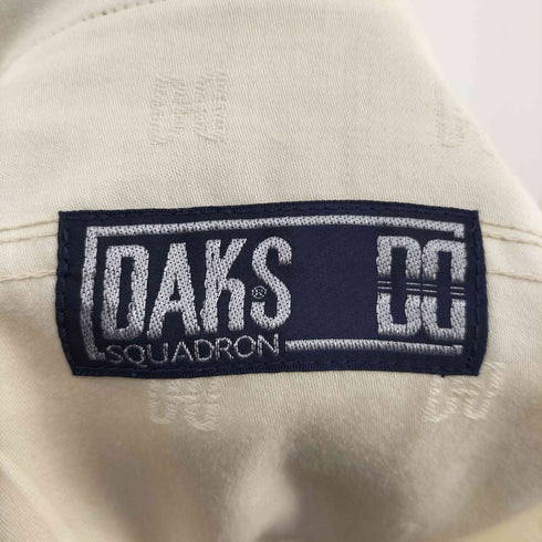 ダックス DAKS インタック 2タック リネンスラックスパンツ メンズ JPN:84-94