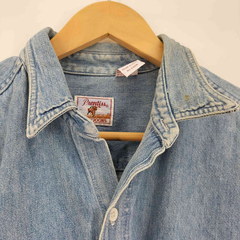 プレンティス Prentiss USA製 デニムシャツ メンズ import:M
