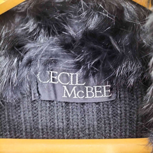 セシルマクビー CECIL McBEE Y2K ドッキング ファーニット レディース