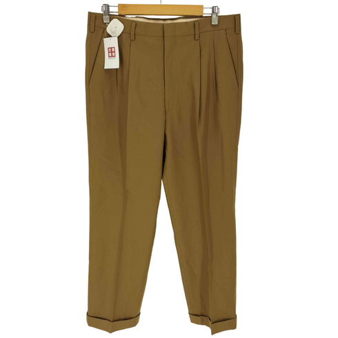 ダックス DAKS 2タックスラックスパンツ 裾ダブル メンズ 91