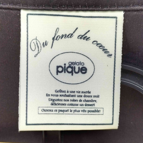 ジェラートピケ gelato pique ストロベリー サテン ルームウェア セットアップ レディース FREE